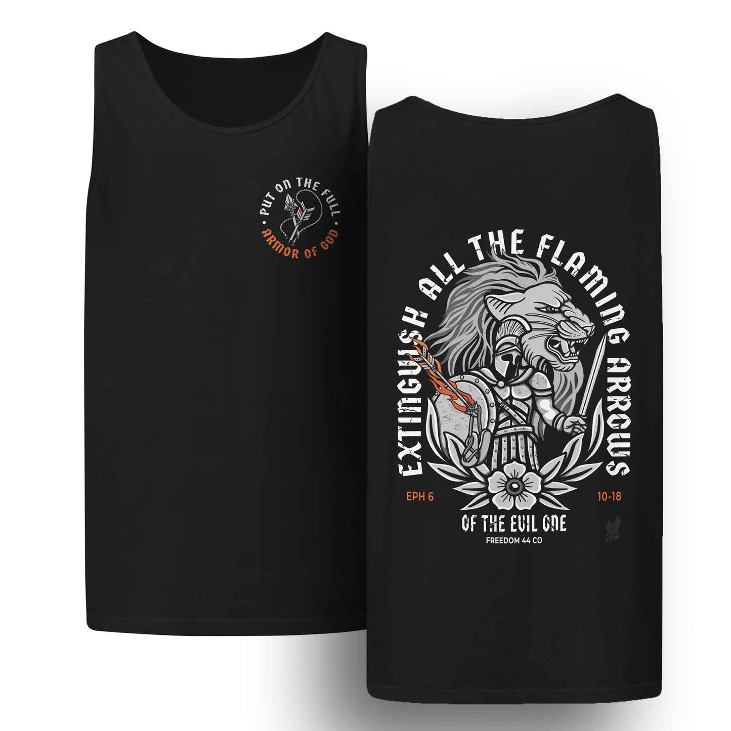 Put On the Full Armor of God – Ephesians 6:11 Comfort Colors Tank Top
