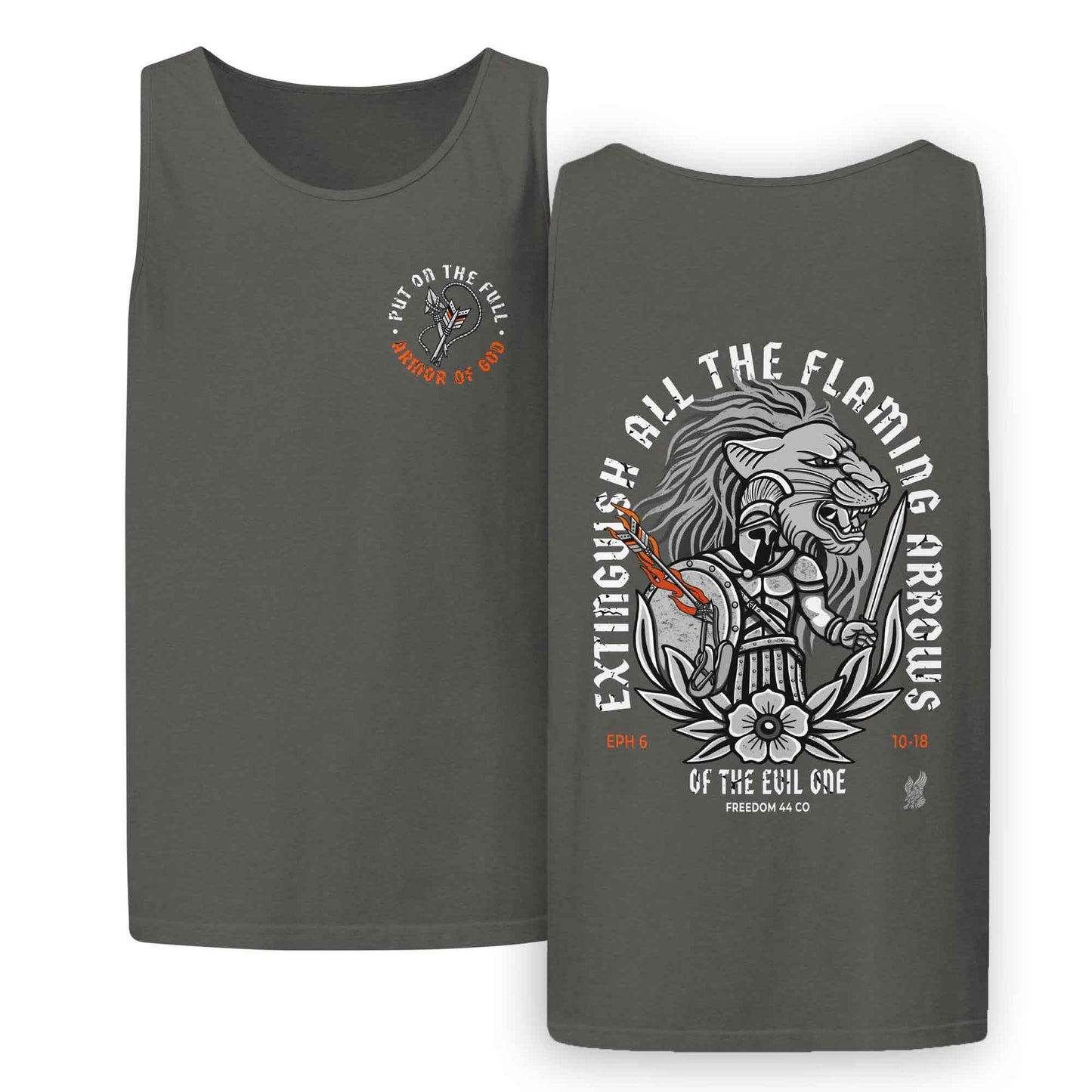 Put On the Full Armor of God – Ephesians 6:11 Comfort Colors Tank Top