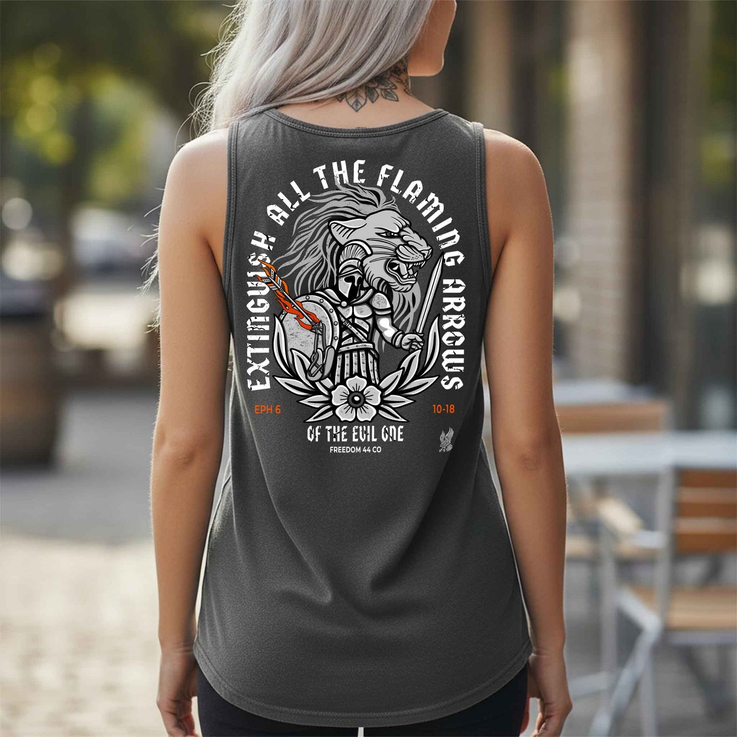 Put On the Full Armor of God – Ephesians 6:11 Comfort Colors Tank Top