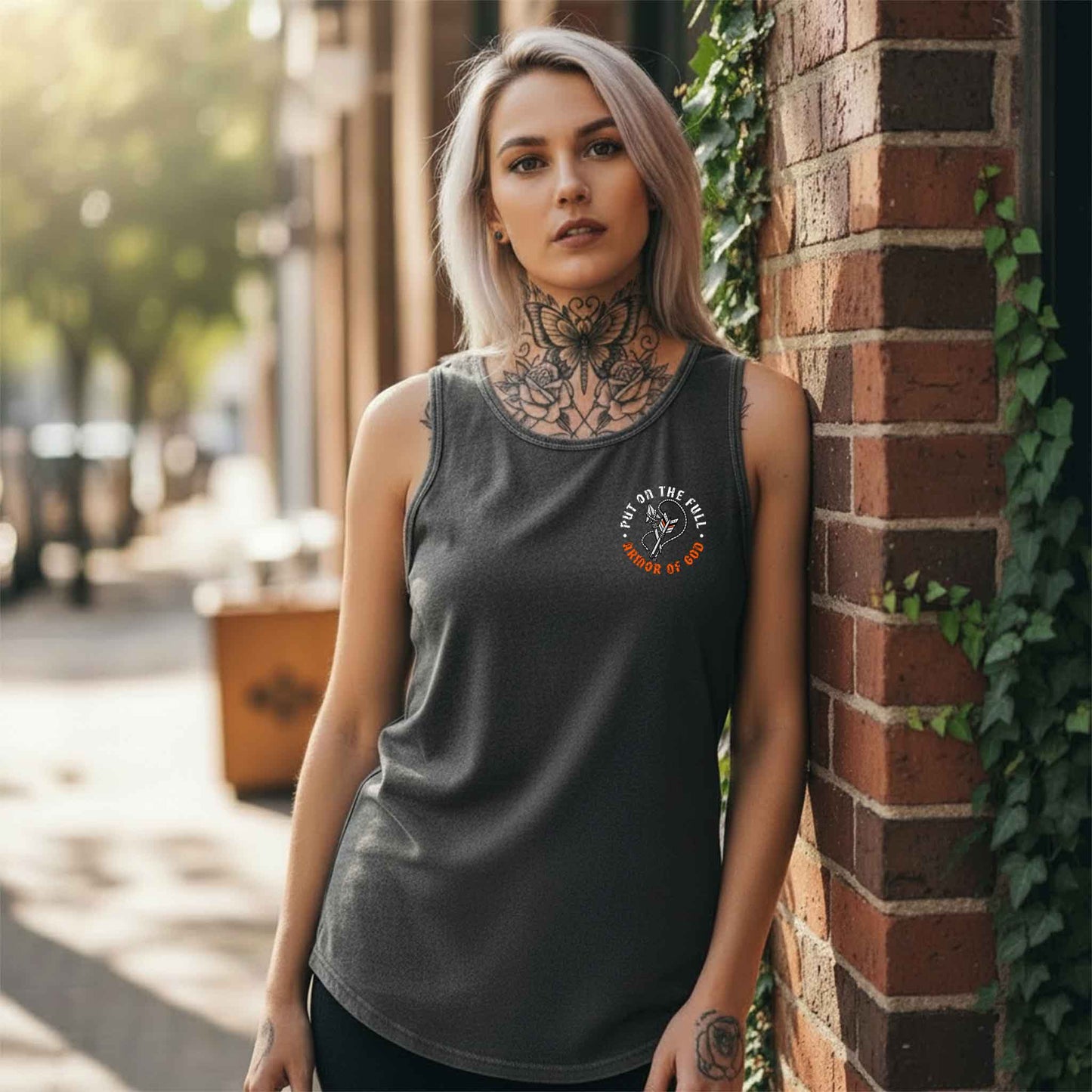 Put On the Full Armor of God – Ephesians 6:11 Comfort Colors Tank Top