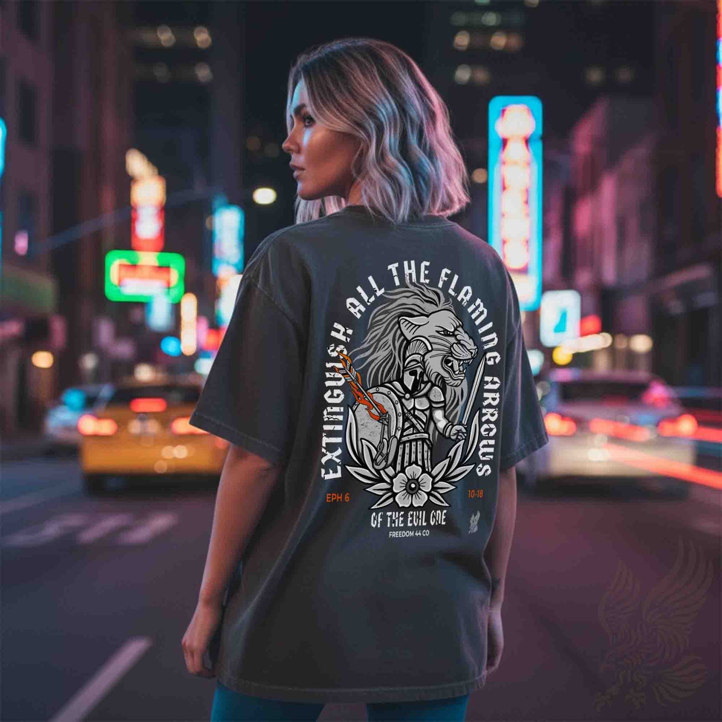 Ephesians 6:10-18 Armor of God Garment-Dyed Heavyweight Tee