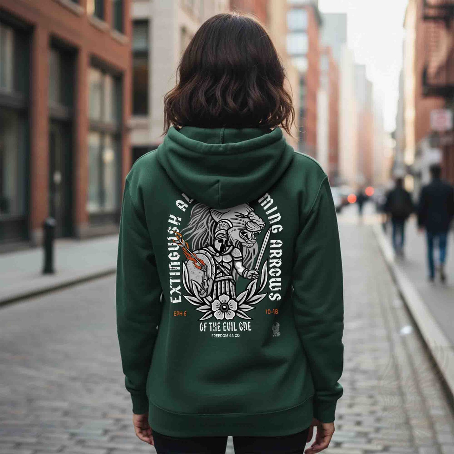 Ephesians 6 Armor of God Scripture Hoodie - Unisex Midweight