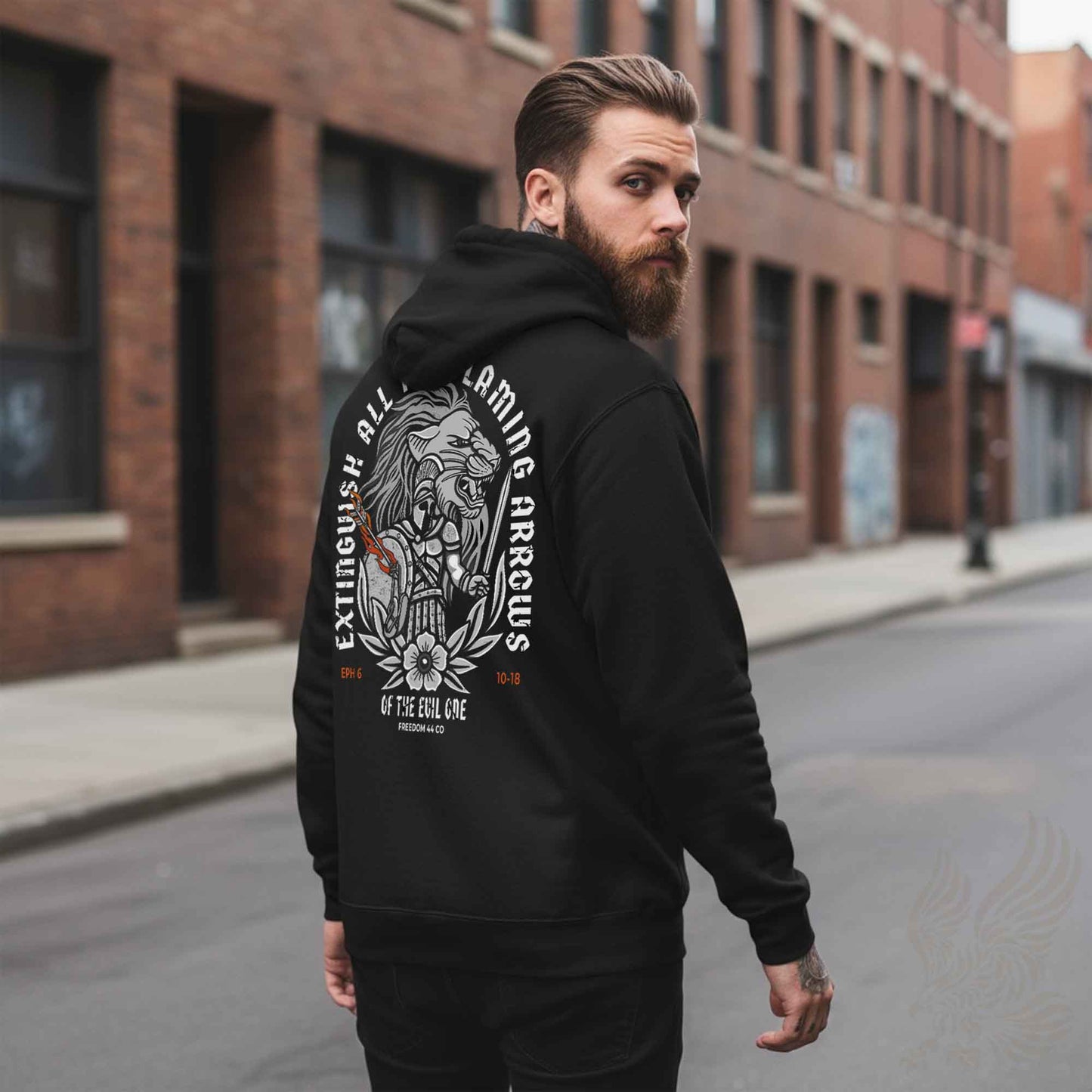 Ephesians 6 Armor of God Scripture Hoodie - Unisex Midweight