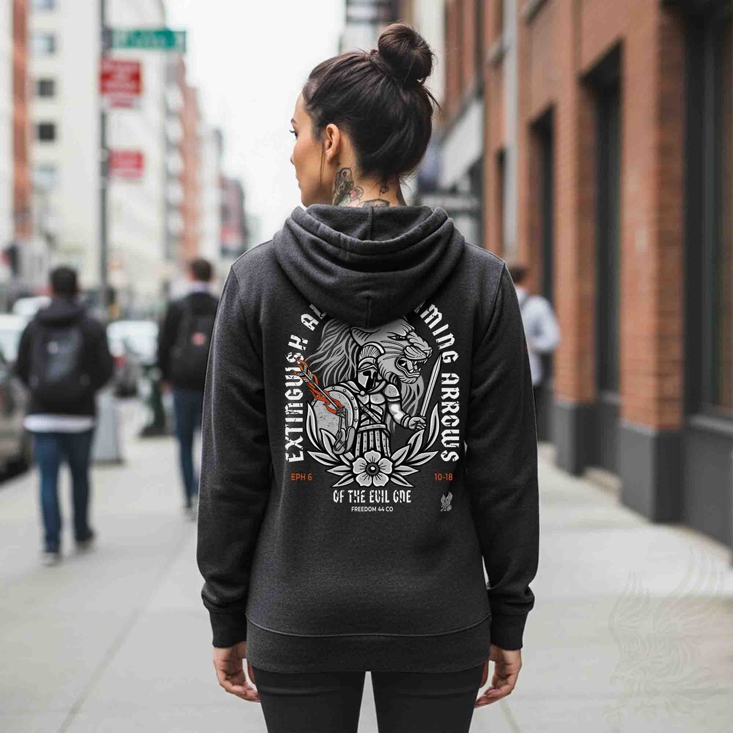 Ephesians 6 Armor of God Scripture Hoodie - Unisex Midweight