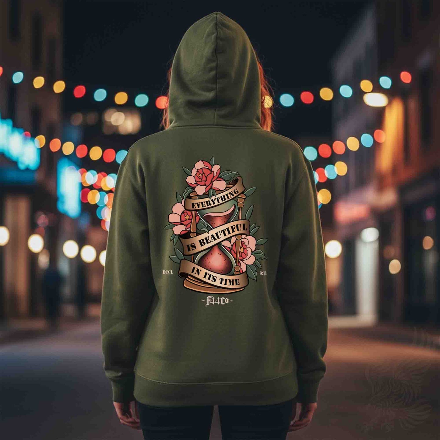 Ecclesiastes 3:11 He Has Made Everything Beautiful Scripture Hoodie - Unisex Midweight