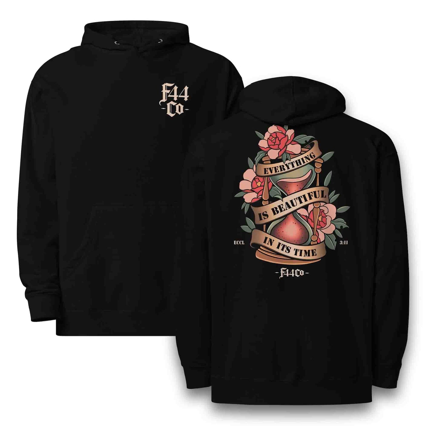 Ecclesiastes 3:11 He Has Made Everything Beautiful Scripture Hoodie - Unisex Midweight