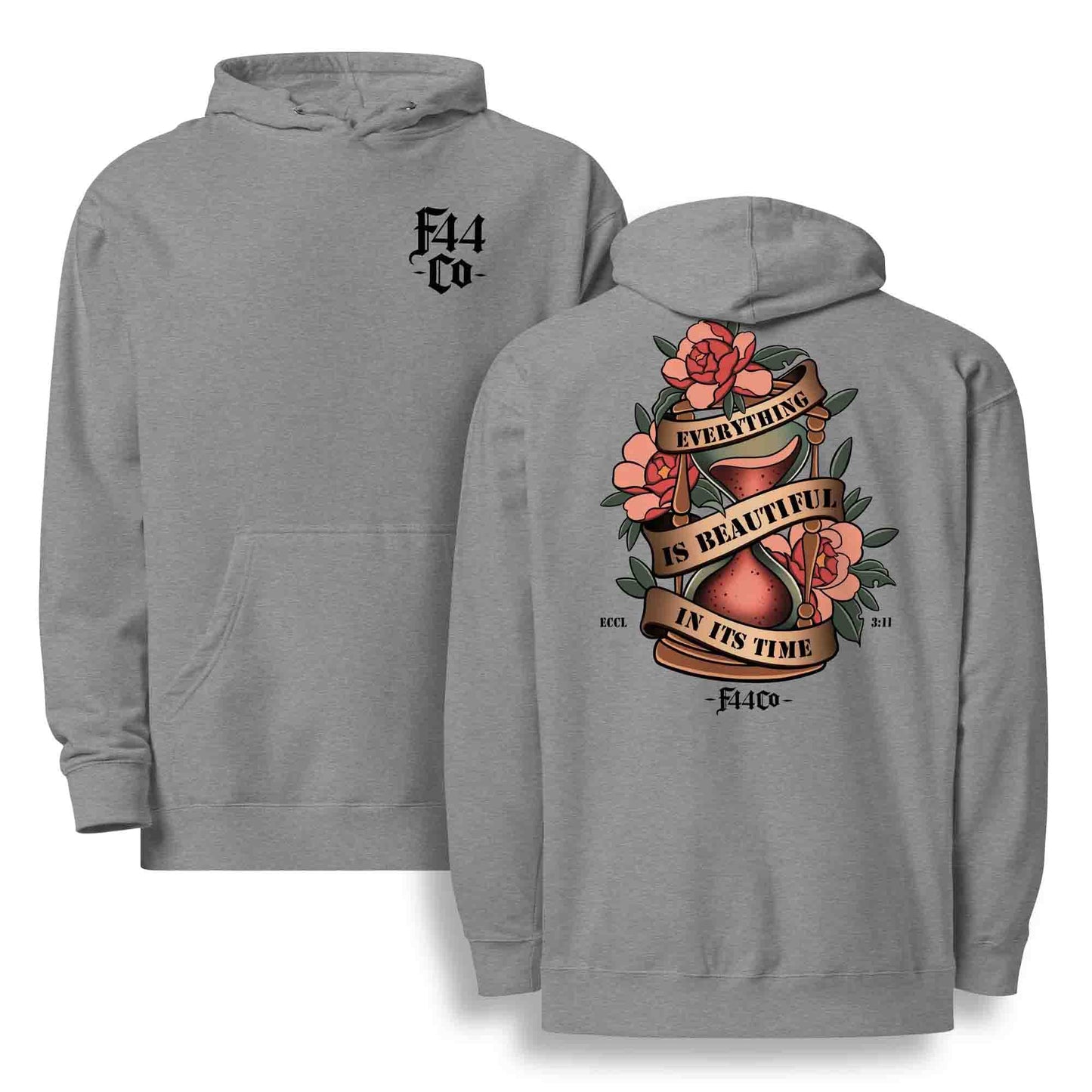 Ecclesiastes 3:11 He Has Made Everything Beautiful Scripture Hoodie - Unisex Midweight