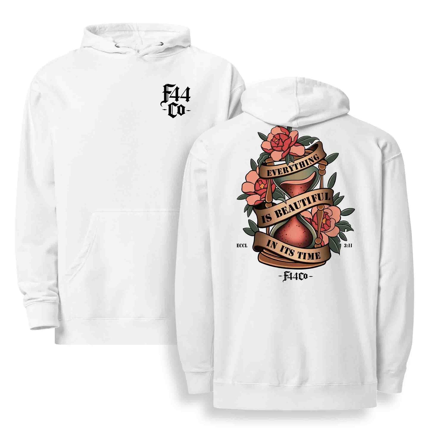 Ecclesiastes 3:11 He Has Made Everything Beautiful Scripture Hoodie - Unisex Midweight