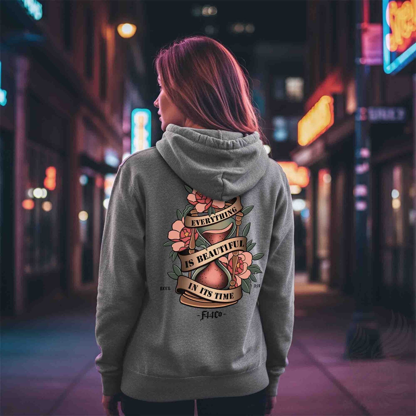 Ecclesiastes 3:11 He Has Made Everything Beautiful Scripture Hoodie - Unisex Midweight