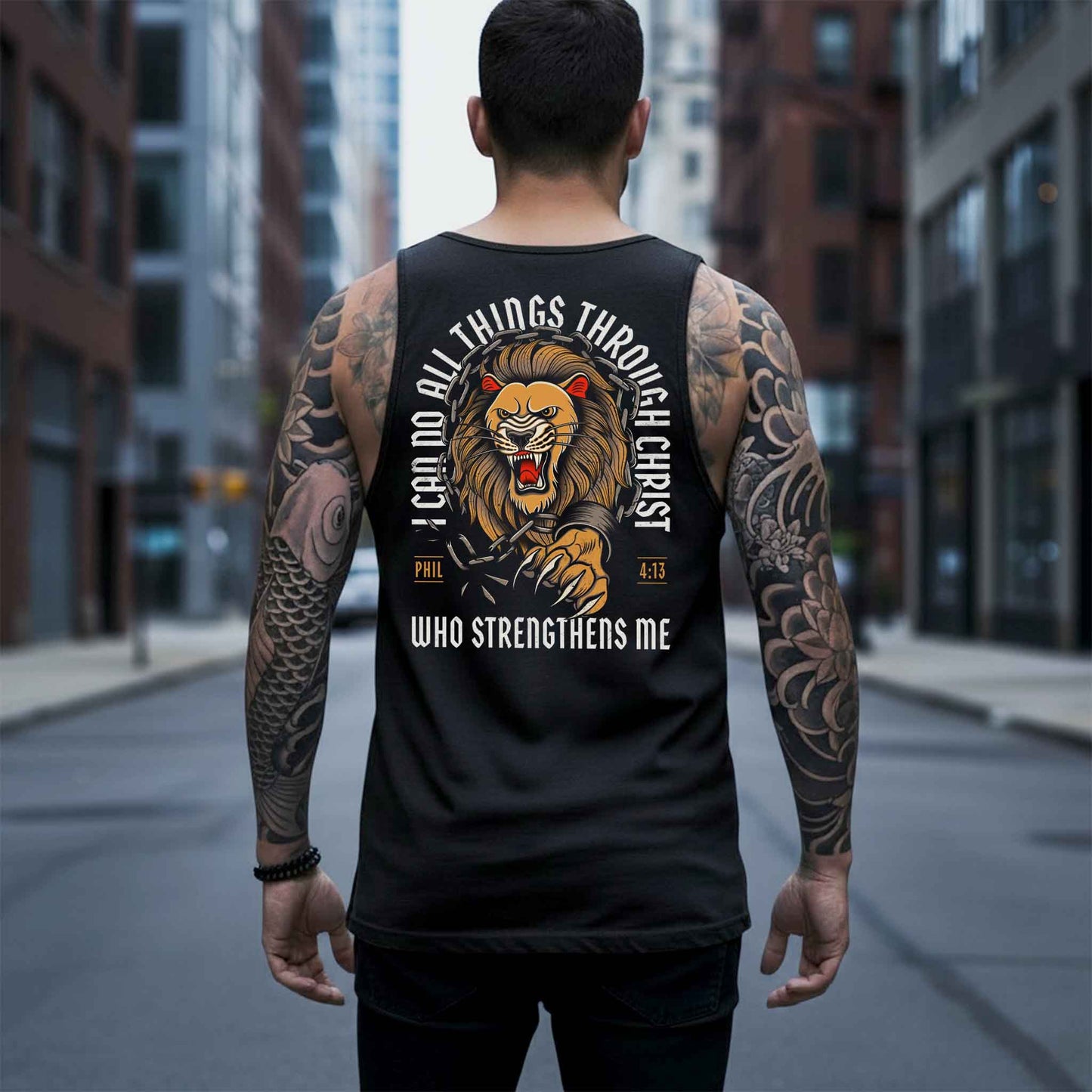 I Can Do All Things – Philippians 4:13 Comfort Colors Tank Top