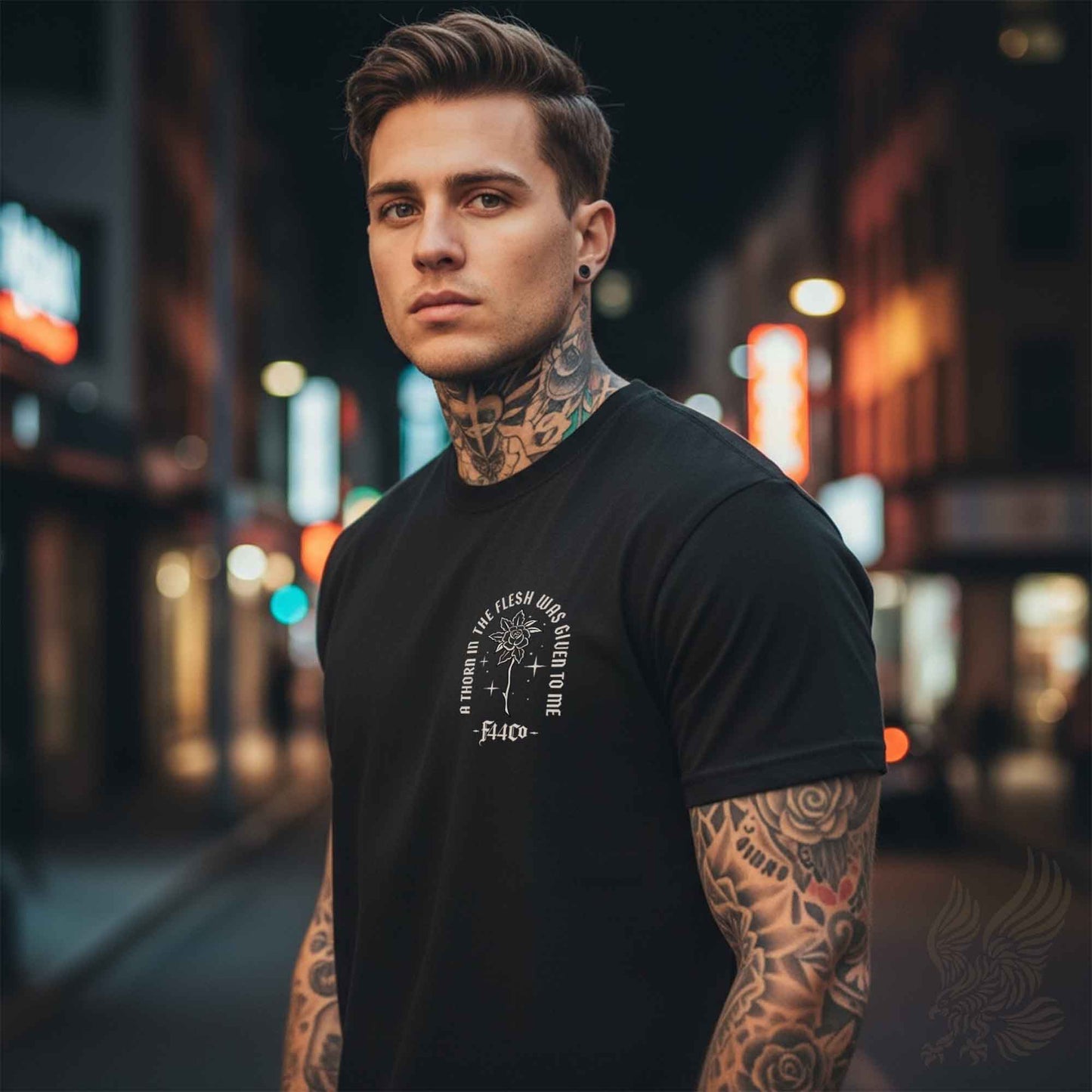 My Grace Is Sufficient Heavyweight Tee – Garment-Dyed Faith Apparel
