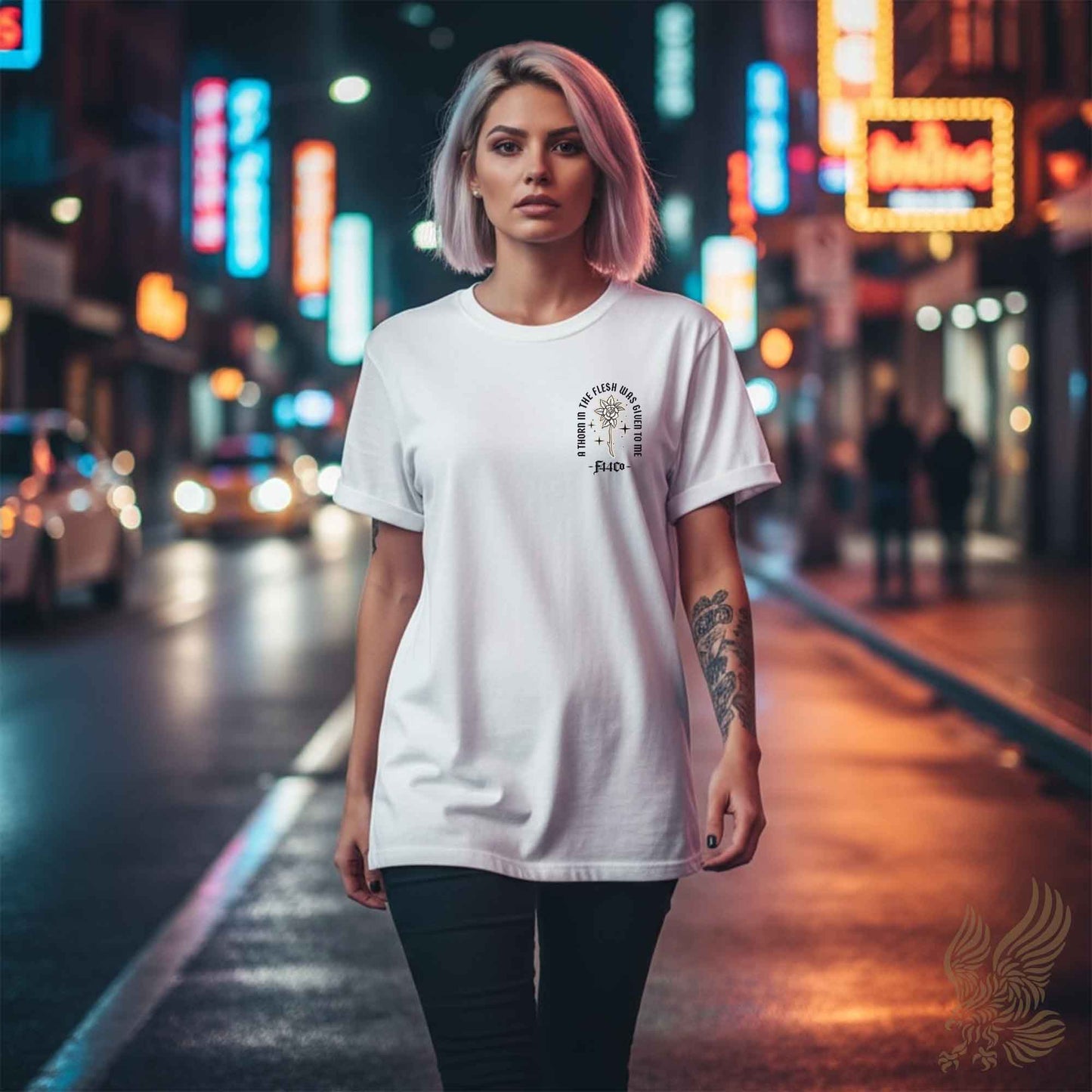 My Grace Is Sufficient Heavyweight Tee – Garment-Dyed Faith Apparel