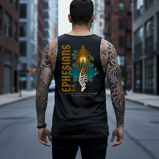 Children of Light – Ephesians 5:8 Comfort Colors Tank Top