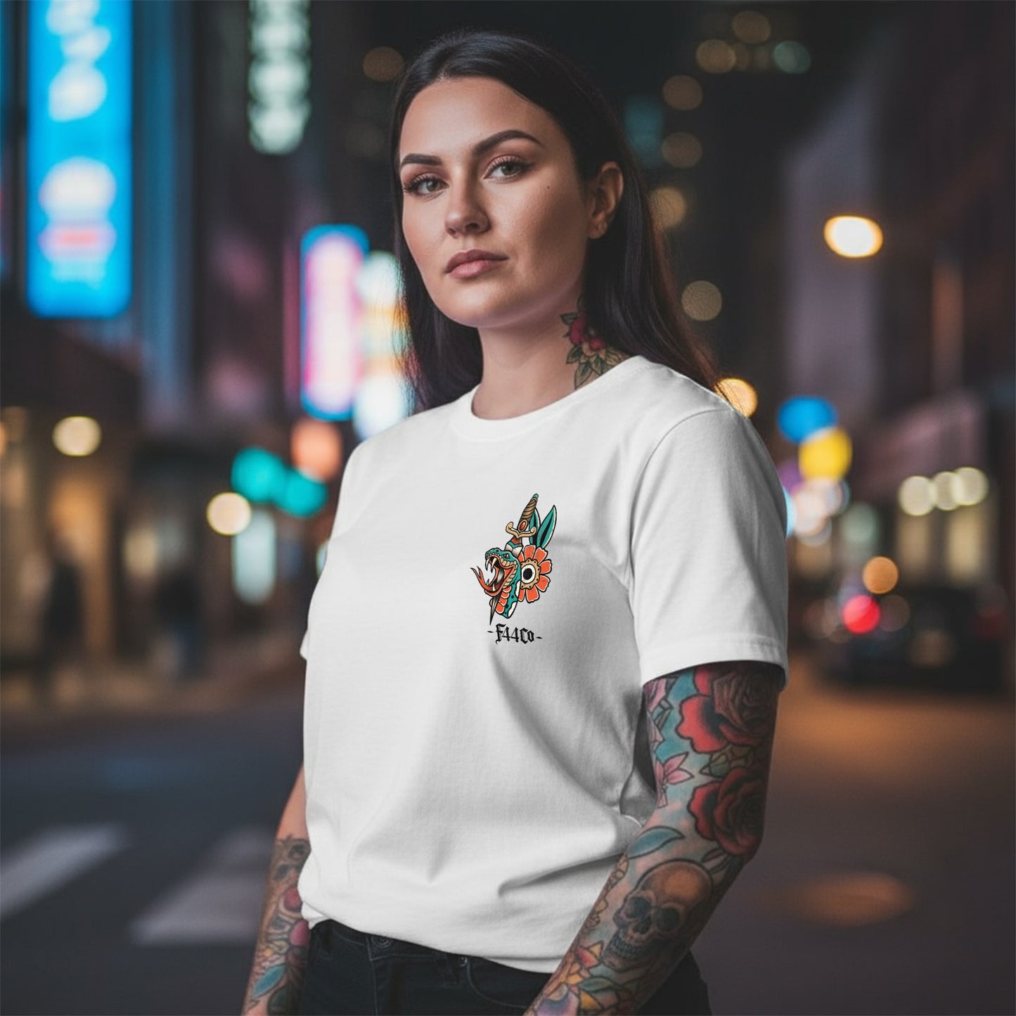 Luke 10:19 Lion & Serpent Christian Streetwear Tee – Big & Tall