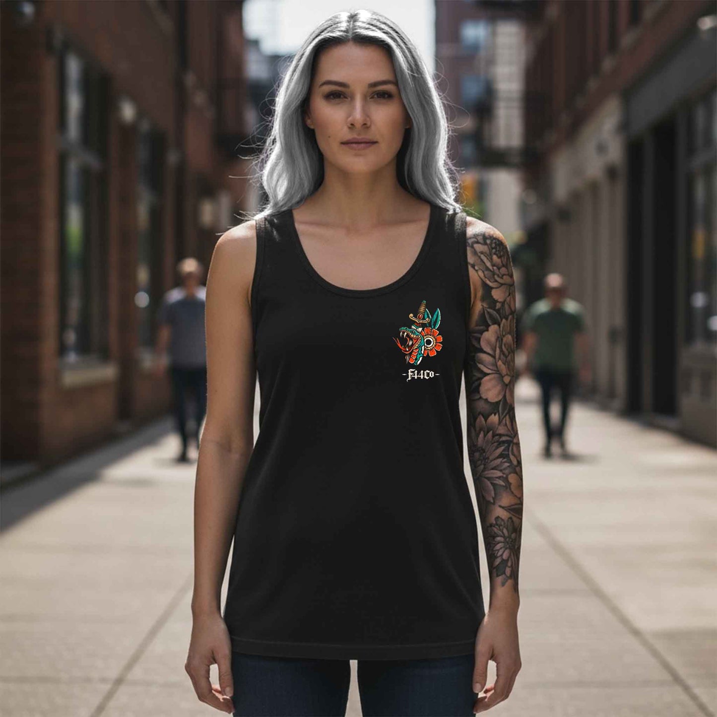 Authority Over Serpents Tank Top – Luke 10:19 Scripture Tee