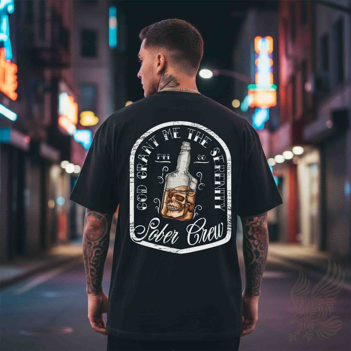Sober Crew Heavyweight Tee – Garment-Dyed Comfort Colors