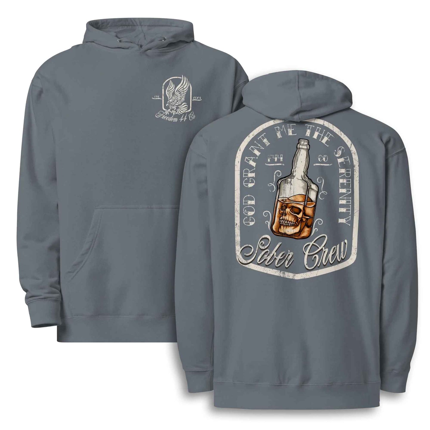 Serenity Prayer Hoodie – Faith-Inspired Sobriety Apparel