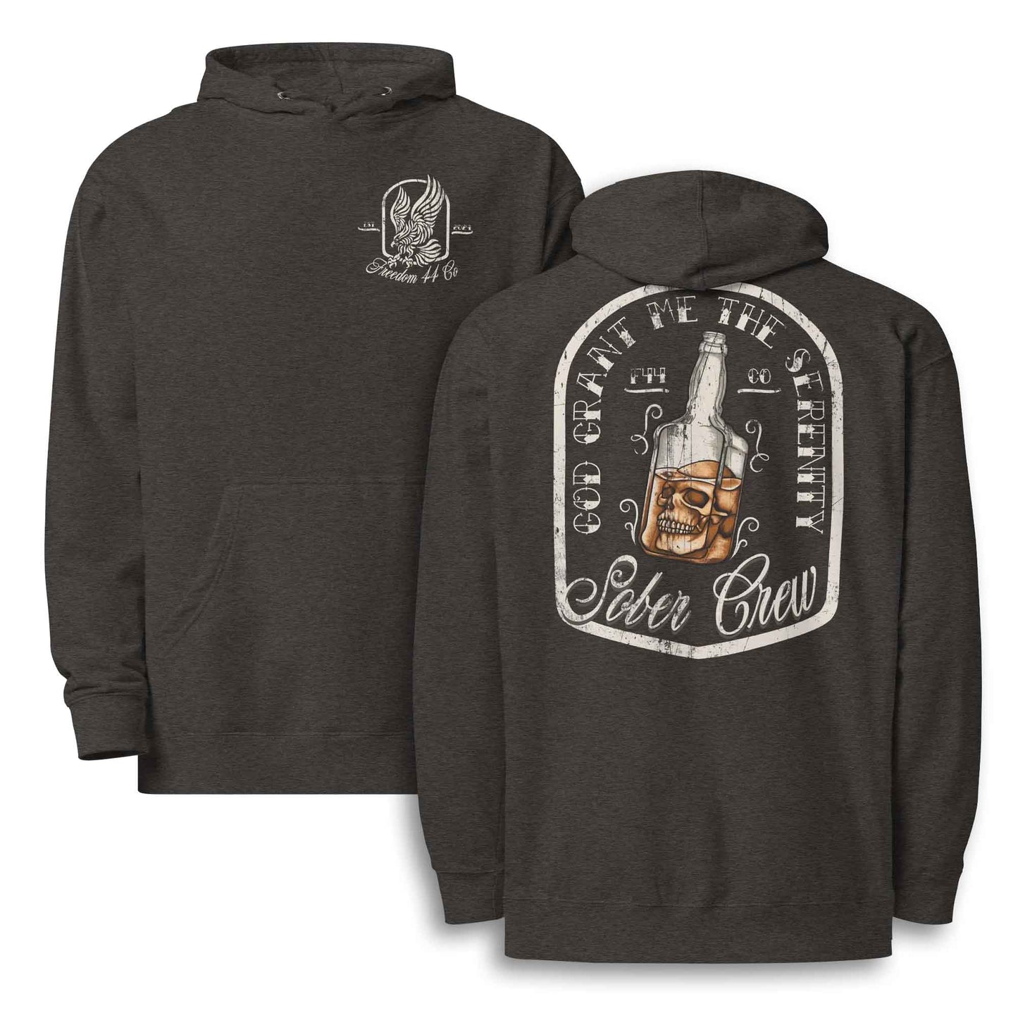 Serenity Prayer Hoodie – Faith-Inspired Sobriety Apparel