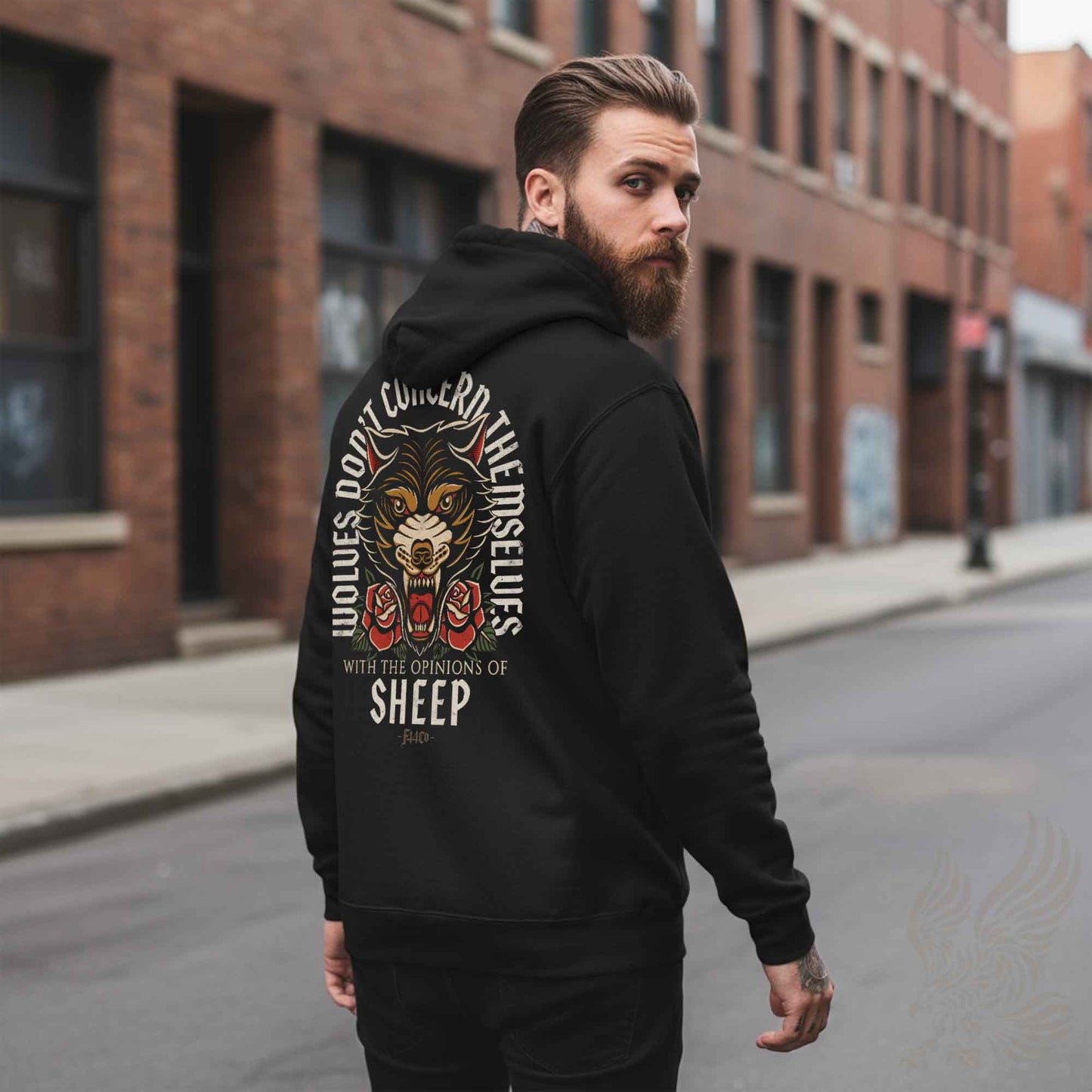Wolves Don't Concern Themselves With Opinions of Sheep Hoodie