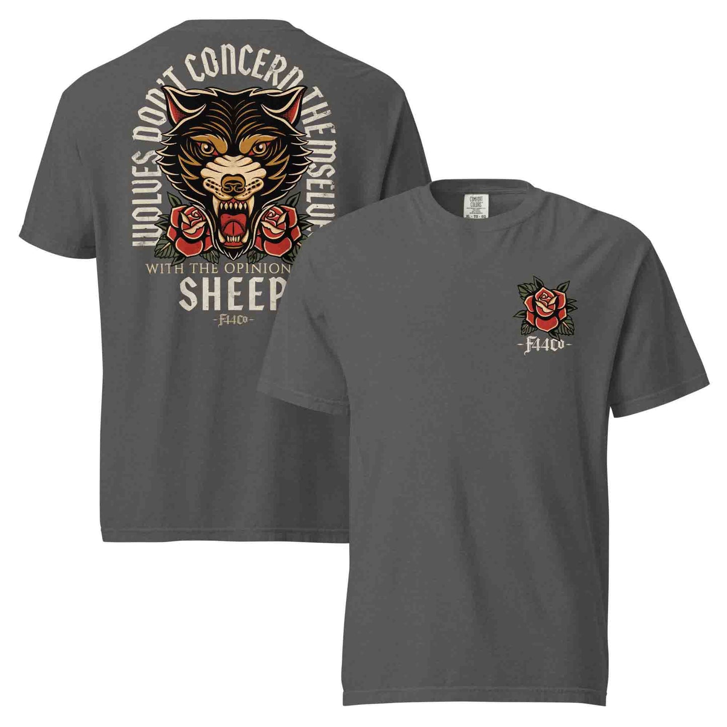 Wolves Don't Concern Themselves With Opinions of Sheep Tee